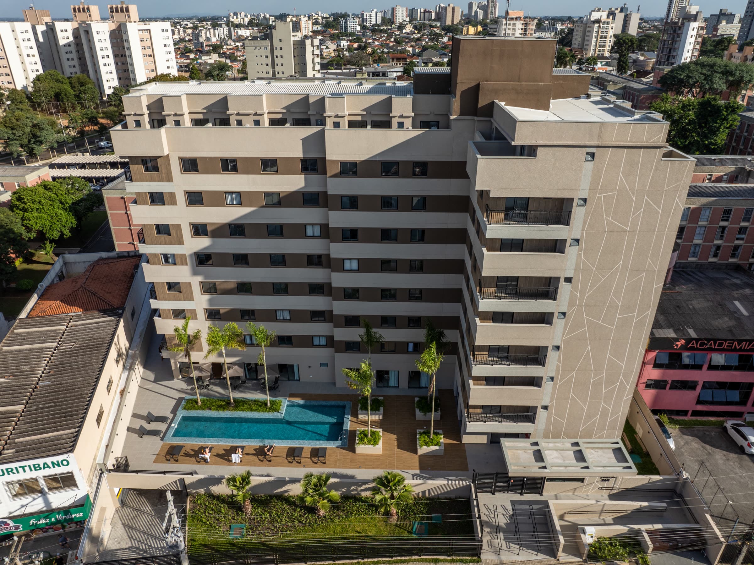 Drone HDR · One House e bairro Rebouças