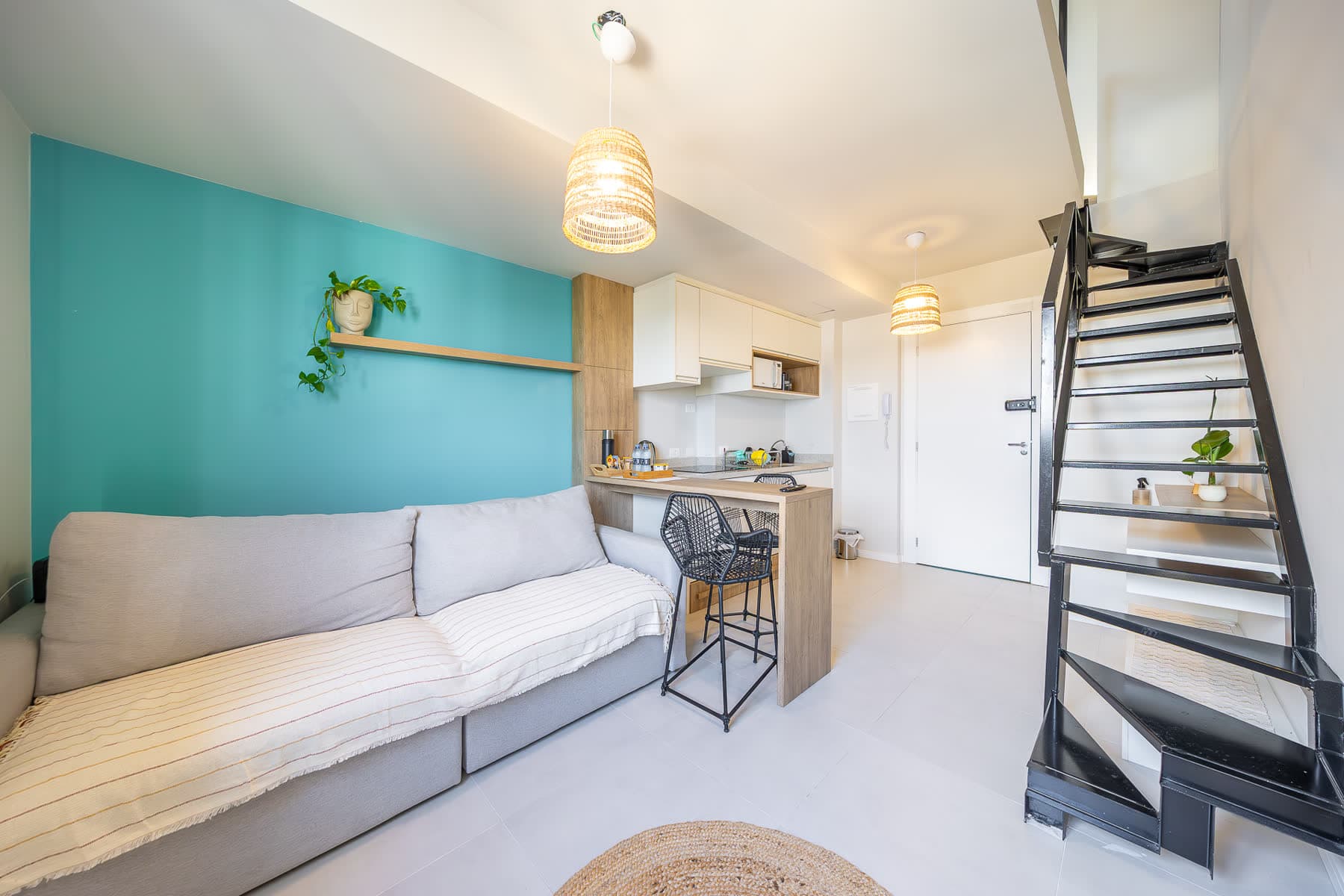 Cobertura duplex · ambiente integrado